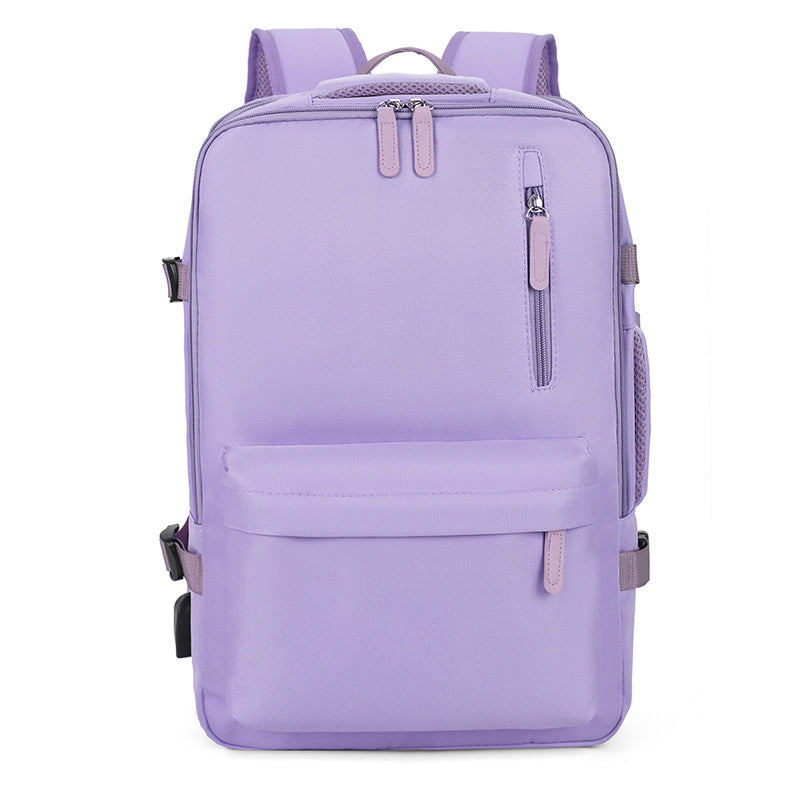 Women's & Men's Waterproof Large Capacity Trip Expandable Business Backpack