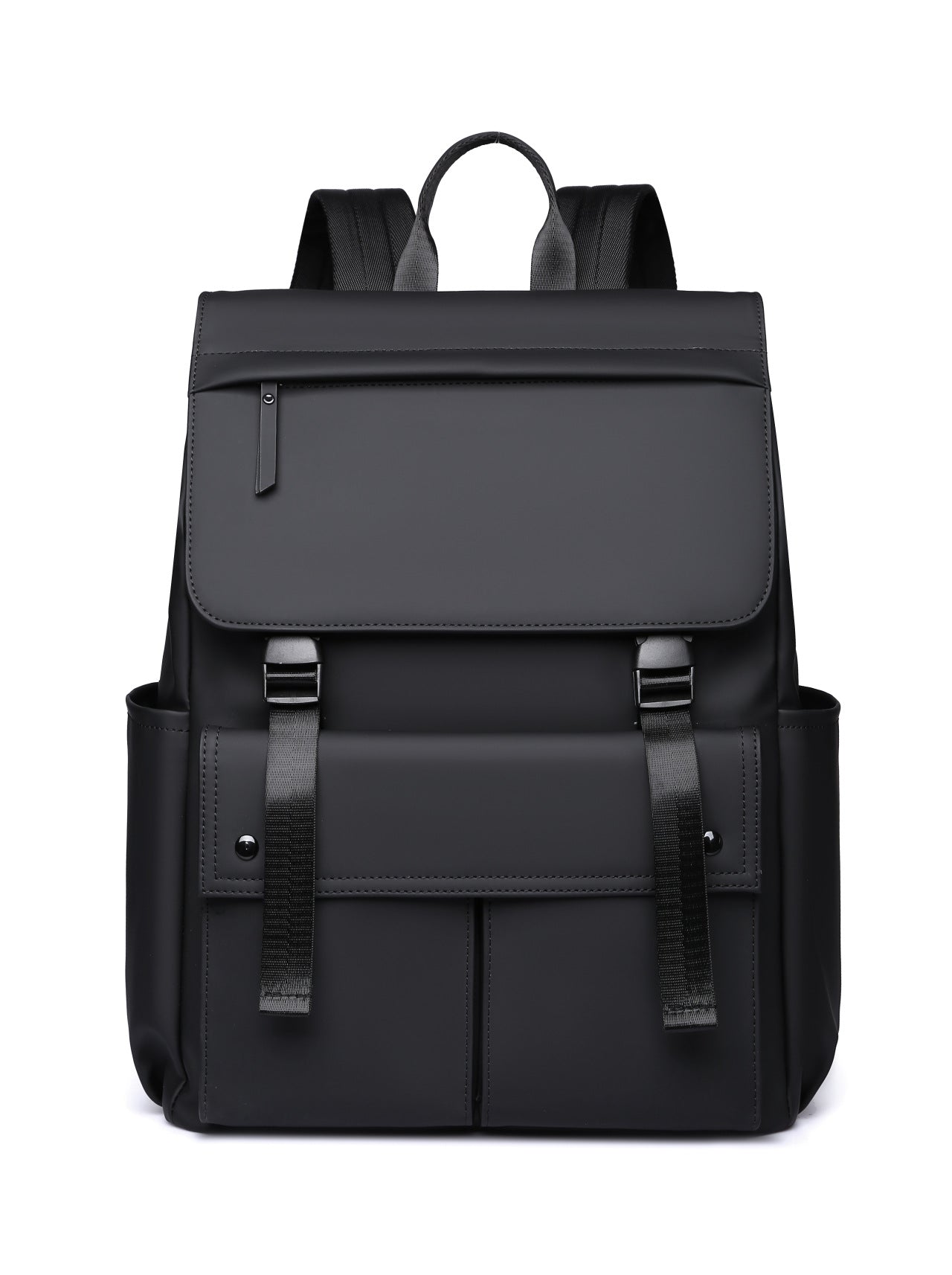 Men's Double Computer Business Commuter Korean Style Derm Leisure Backpack