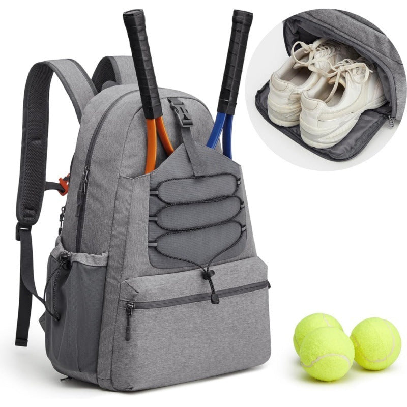 Women's & Men's Fashion Tennis Large Pick Ball Can Hold Rackets With Shoes Bags