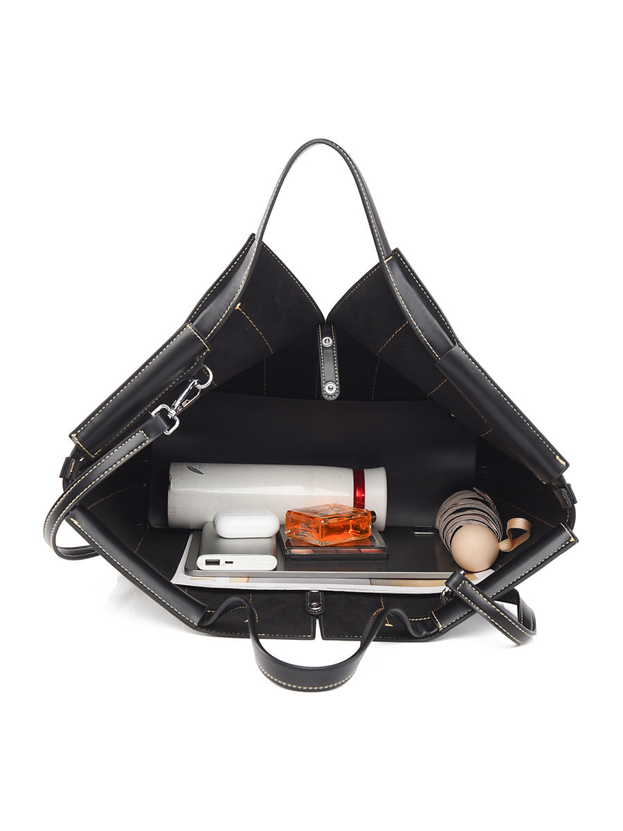 Women's Fashion Large Capacity Commuter Simple High Tote Bag