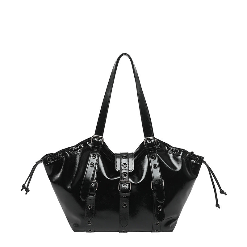 Women's Retro Large Capacity Spring Niche Commuter Women's Shoulder Bag