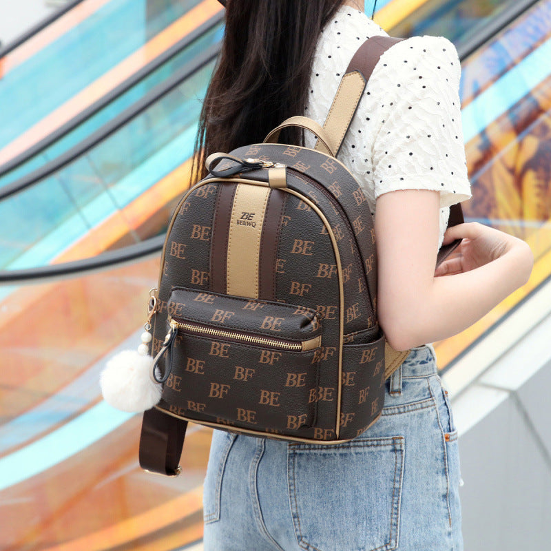 Women's High Sense Fashion Out Large Capacity Backpacks