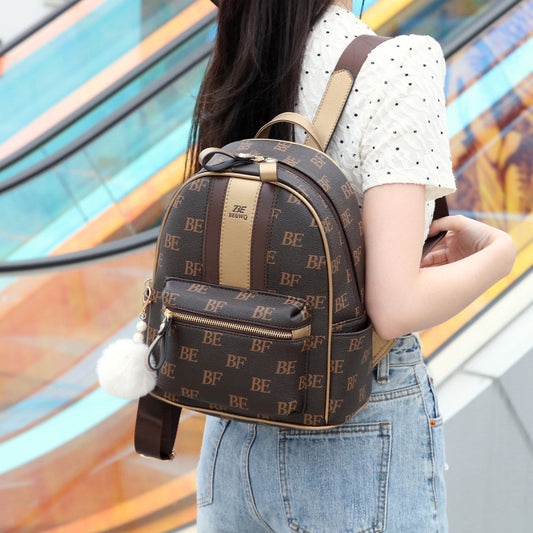 Women's High Sense Fashion Out Large Capacity Backpacks