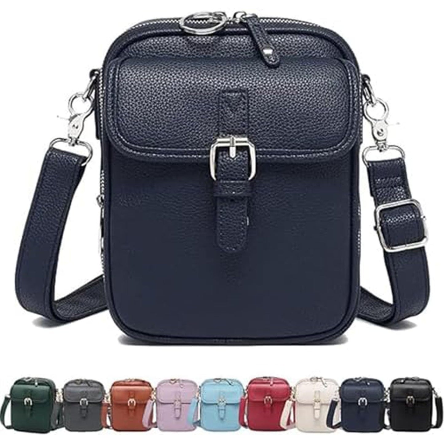 Women's Genuine Leather Retro Large Capacity Mini Tote Bag