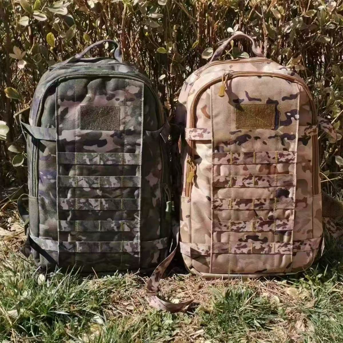 Camouflage Tactics Hiking Large Capacity Waterproof Leisure Backpack