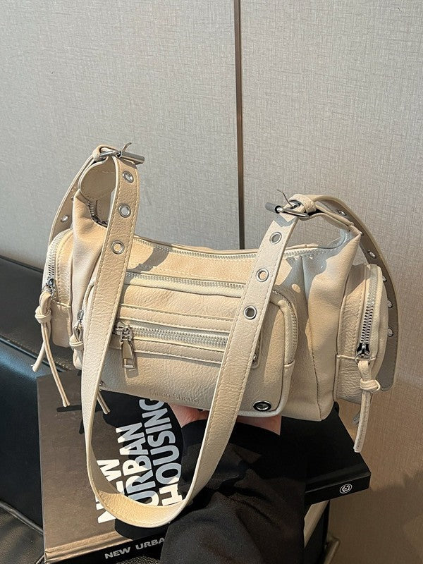 Women's Trendy Large Capacity Retro Underarm Women's Messenger Bag
