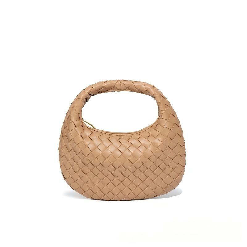 Women's Hand-woven Dumpling Light Luxury Minority High-grade Underarm Selenodont Women's Handbag