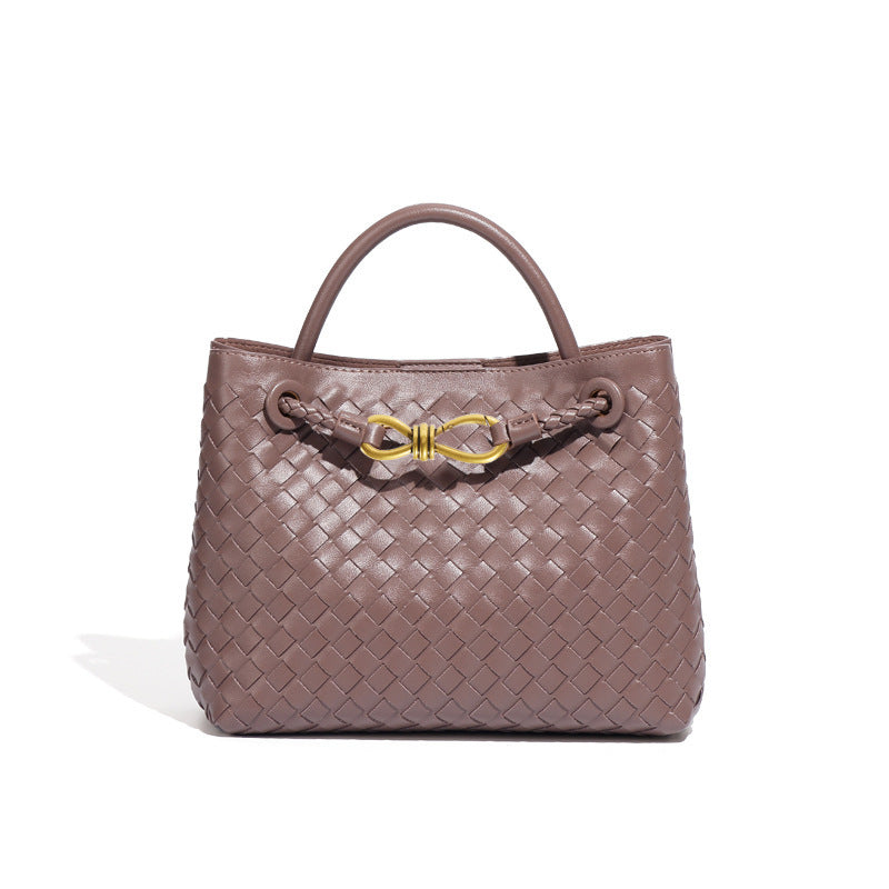 Women's High-grade Fashion Handmade Woven Texture Trendy Women's Handbag
