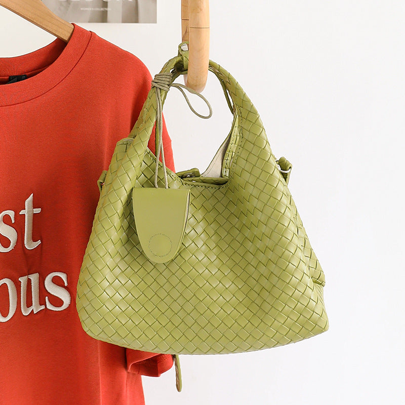 Niche Vintage Weave Vegetable Basket Lunch Bags