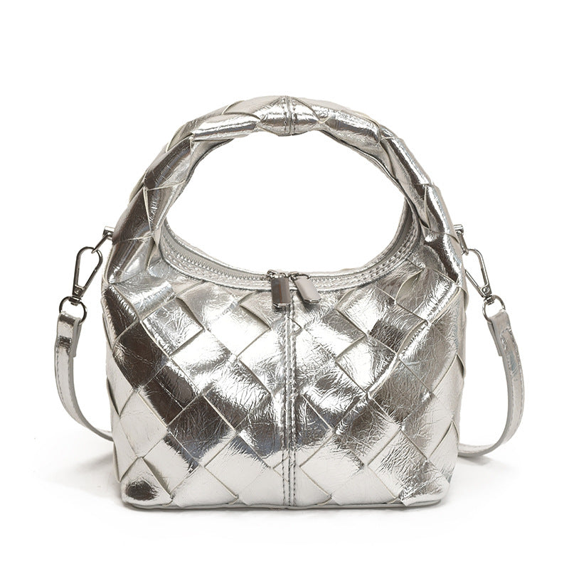 Niche Woven Female Summer Temperament Diamond Bags