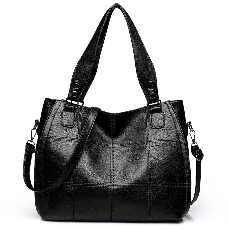 Large Capacity Retro Soft Leather Fashion Shoulder Bags
