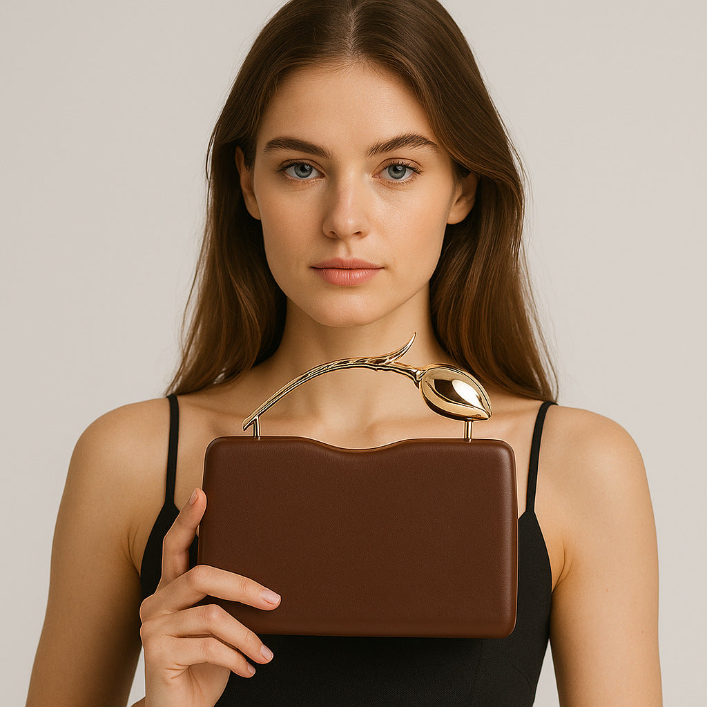 Clutch Rose Shape Valentine's Day Gift Women's Messenger Bag