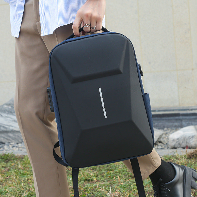 Men's Commute Waterproof Rucksack College Class Computer Business Backpack