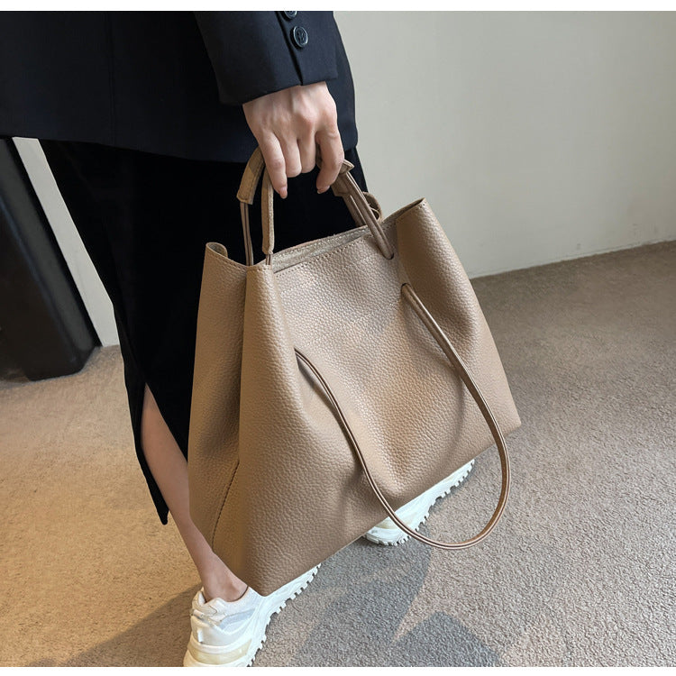 Large Capacity Combination Retro Portable Commute Bags