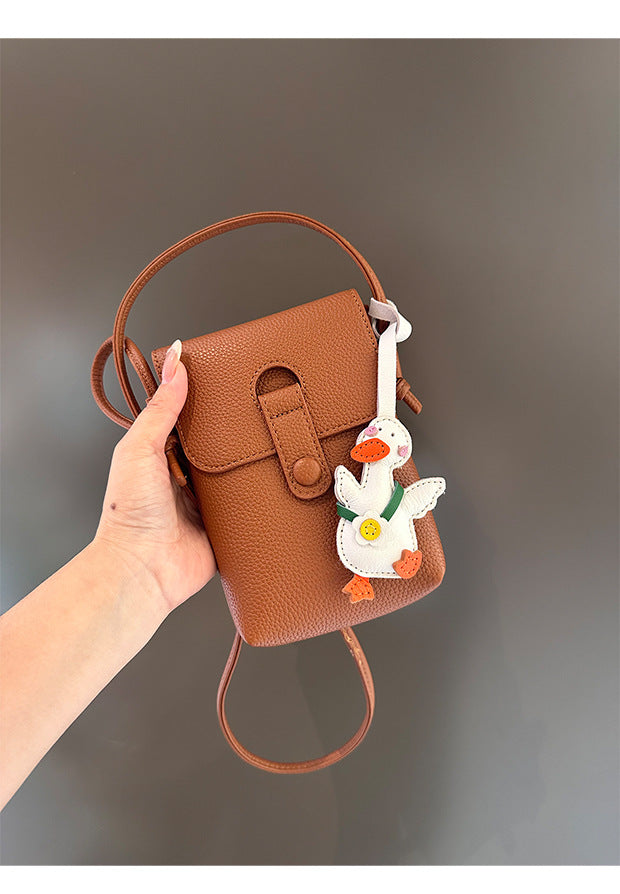 Female Fashion Lightweight Walking Practical Commuting Mobile Phone Bag