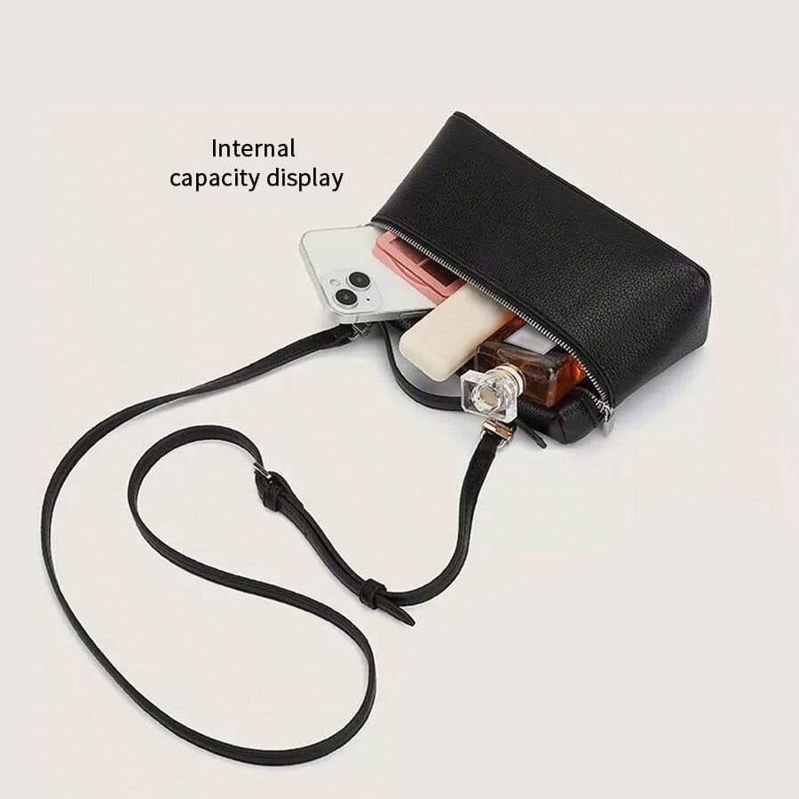 Women's Light Luxury Color Portable Leather Soft High Sense Fashion Women's Shoulder Bag