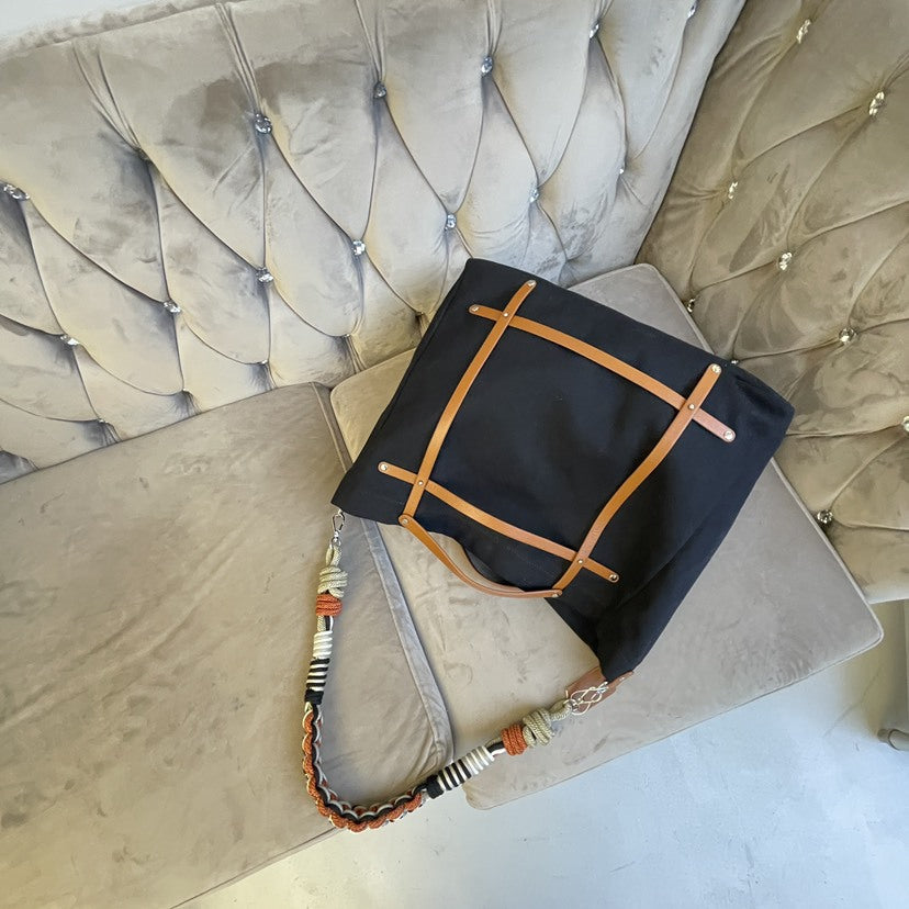 Women's Simple Fashion Large Capacity Niche Canvas Women's Shoulder Bag