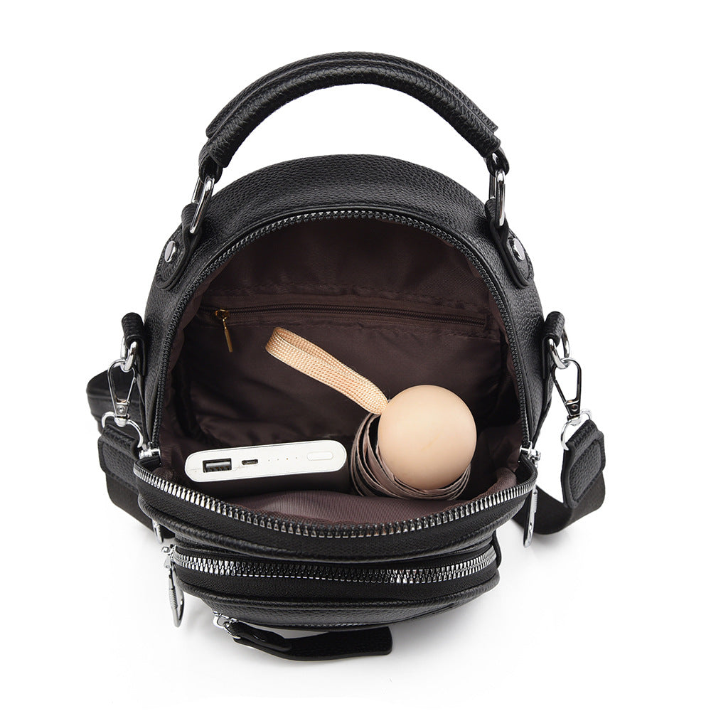Women's Fashionable Simple Light Luxury High-grade Portable Backpacks