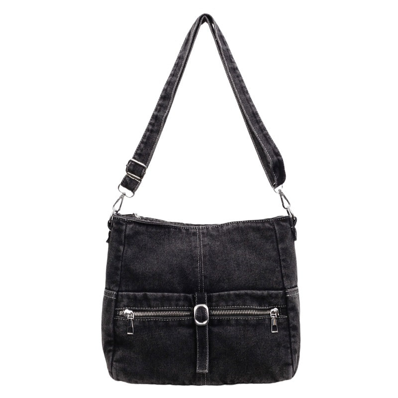 Creative Women's Fashion Denim Commuter Portable Tote Bags