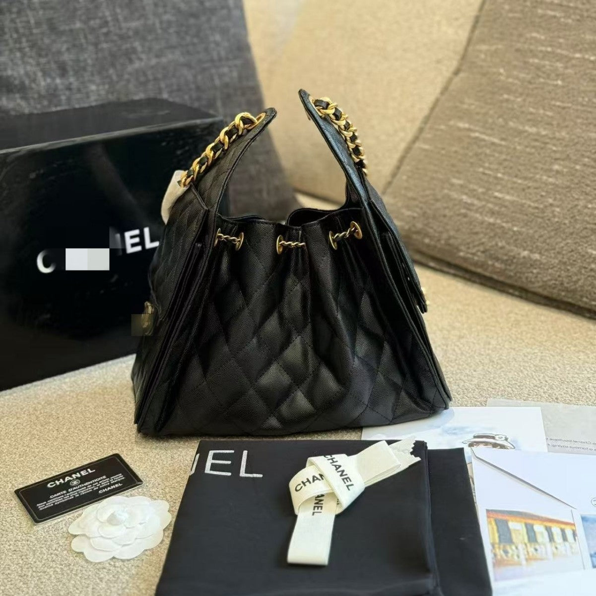 Women's Classic Style One Caviar High-grade Light Underarm Bag