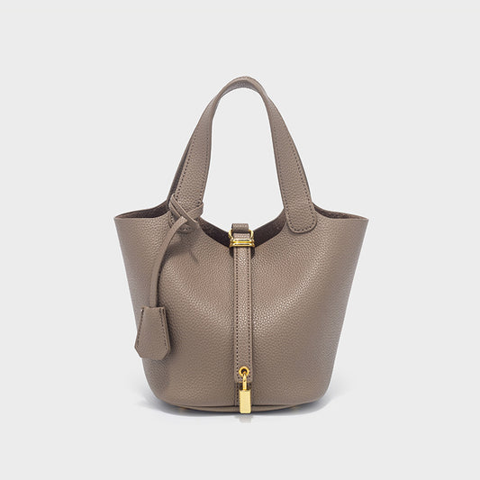 Women's Design Vegetable Basket High-grade Fashion Commuter Bucket Bag