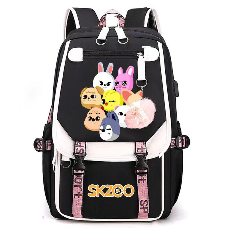 Charming Classic For Charging Large Capacity Leisure Backpack