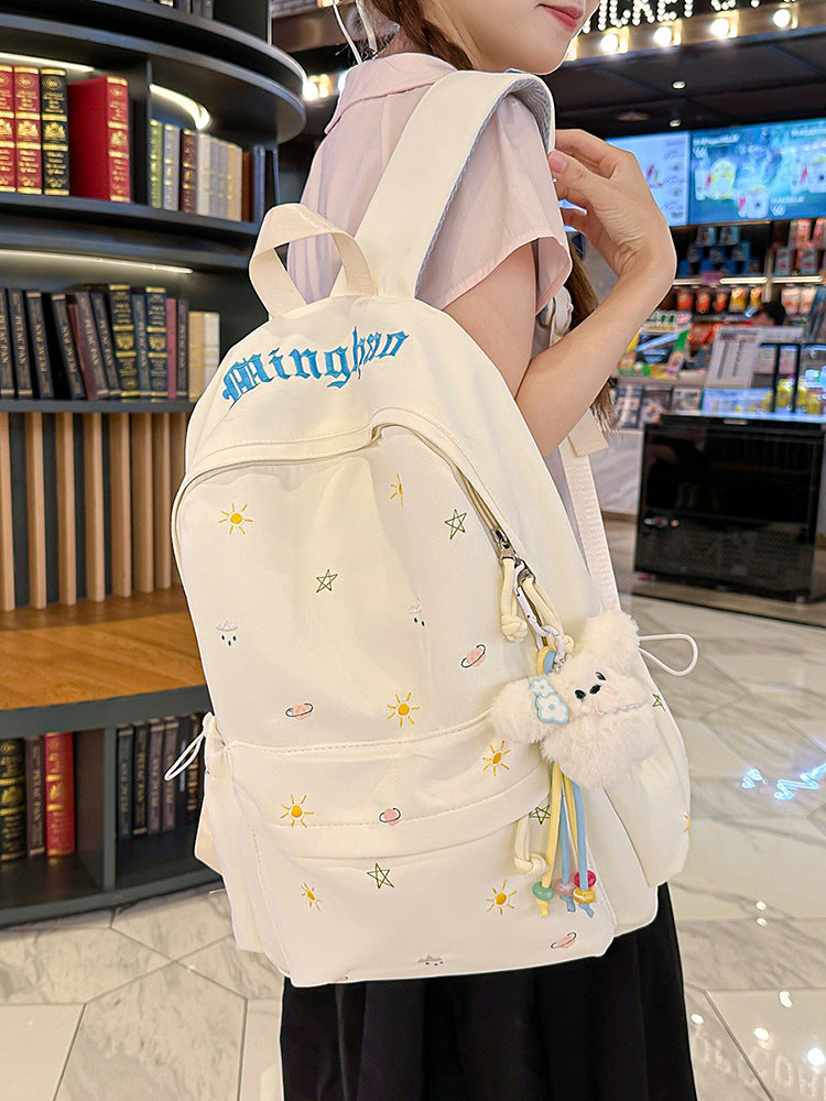 Good-looking Female Fresh Sweet Cute Large Leisure Backpack