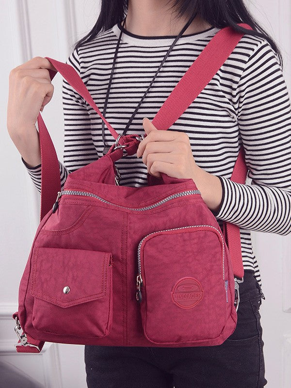 Women's Spring Korean Style Nylon Cloth Women's Backpack
