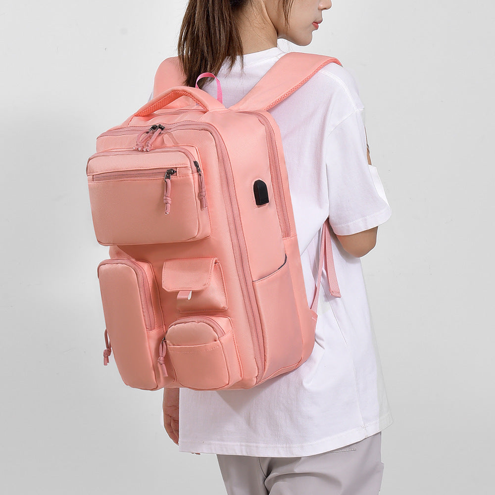 Women's & Men's Trendy Leisure College Computer Business Backpack