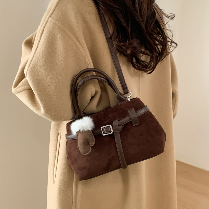 Fashion Spring Large Capacity Commuter Retro Style Fashionable Simple Women's Shoulder Bag