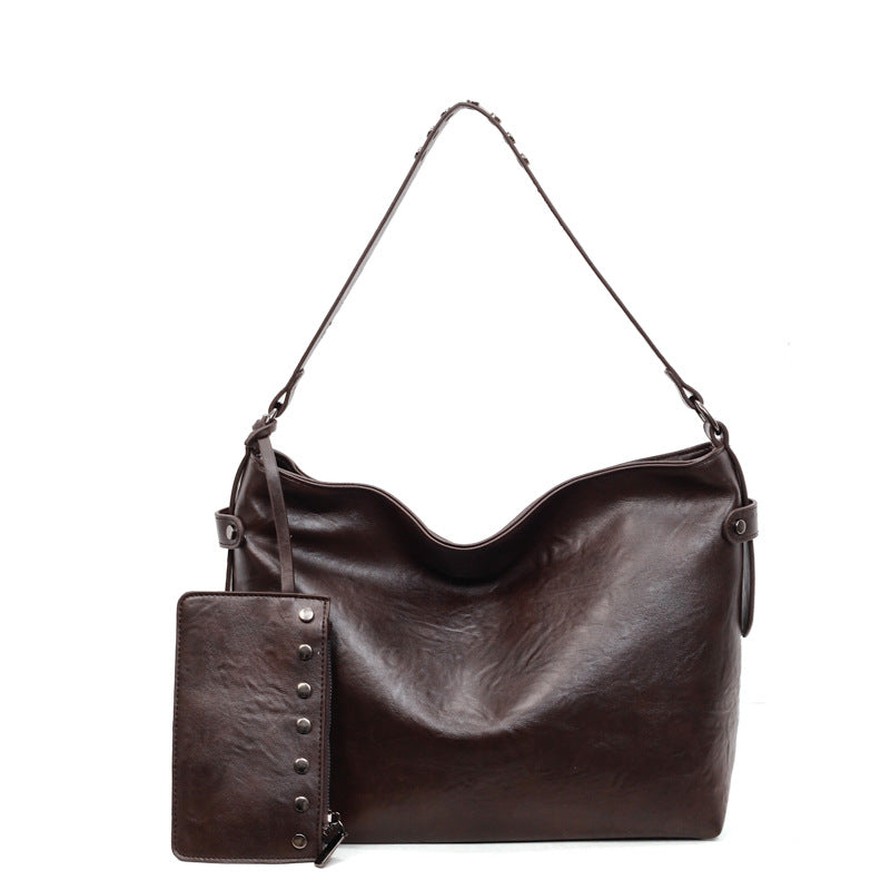 Women's Simple Retro Style Fashionable Personality Fashion Tote Bag
