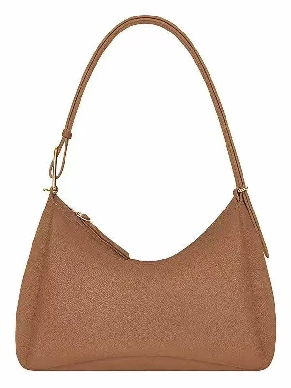Women's Style Little Lychee Pattern Cow Leather Underarm Bag