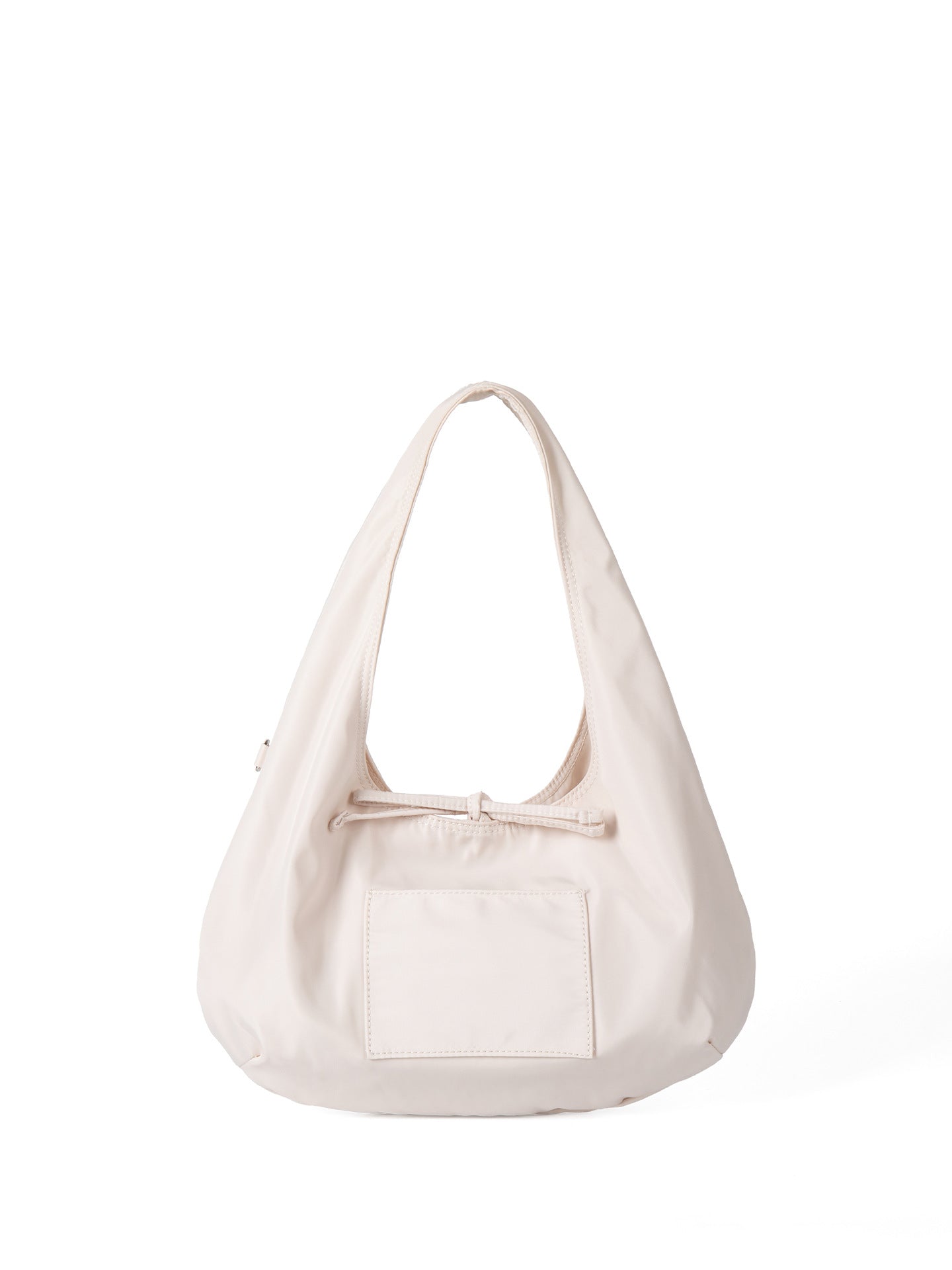 Women's Simple Lightweight Bow Korean Nylon Portable Underarm Bag