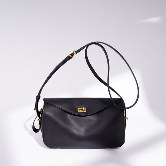 Women's Layer Cowhide Early Spring High-grade Advanced Commuter High Quality Underarm Women's Shoulder Bag