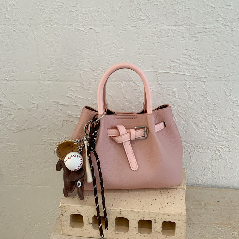 Fashion Popular High Sense Retro Style Fashionable Bucket Bag