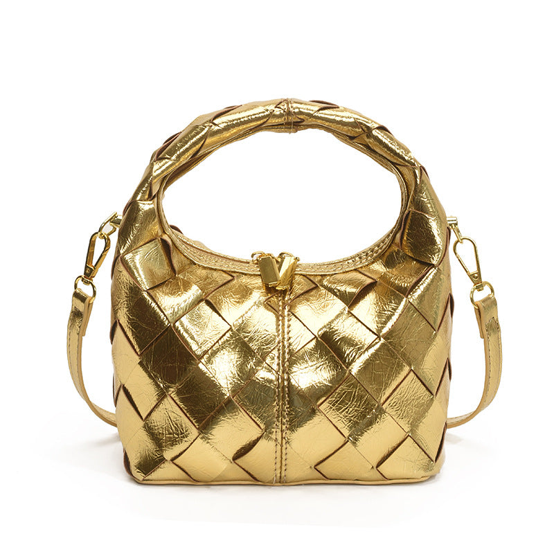 Niche Woven Female Summer Temperament Diamond Bags