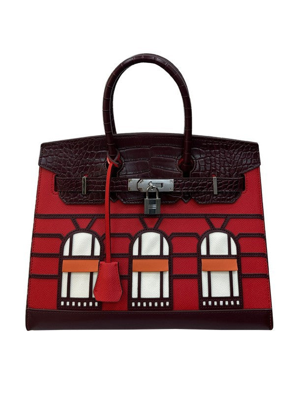Women's Classic High-grade Crocodile Pattern Niche House Bags