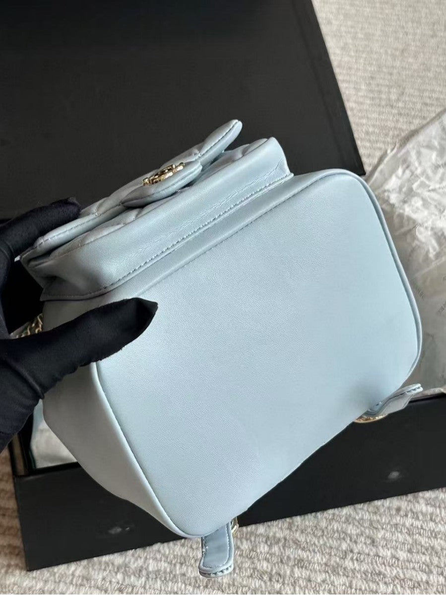 Style High-grade Sheepskin Pattern Fashion One Can Be Portable With Women's Backpack