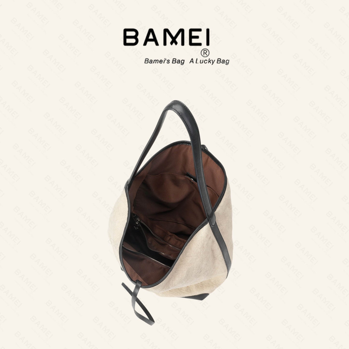Eight Fashion Underarm Ramie High-grade Sense Relaxed Feeling Bags
