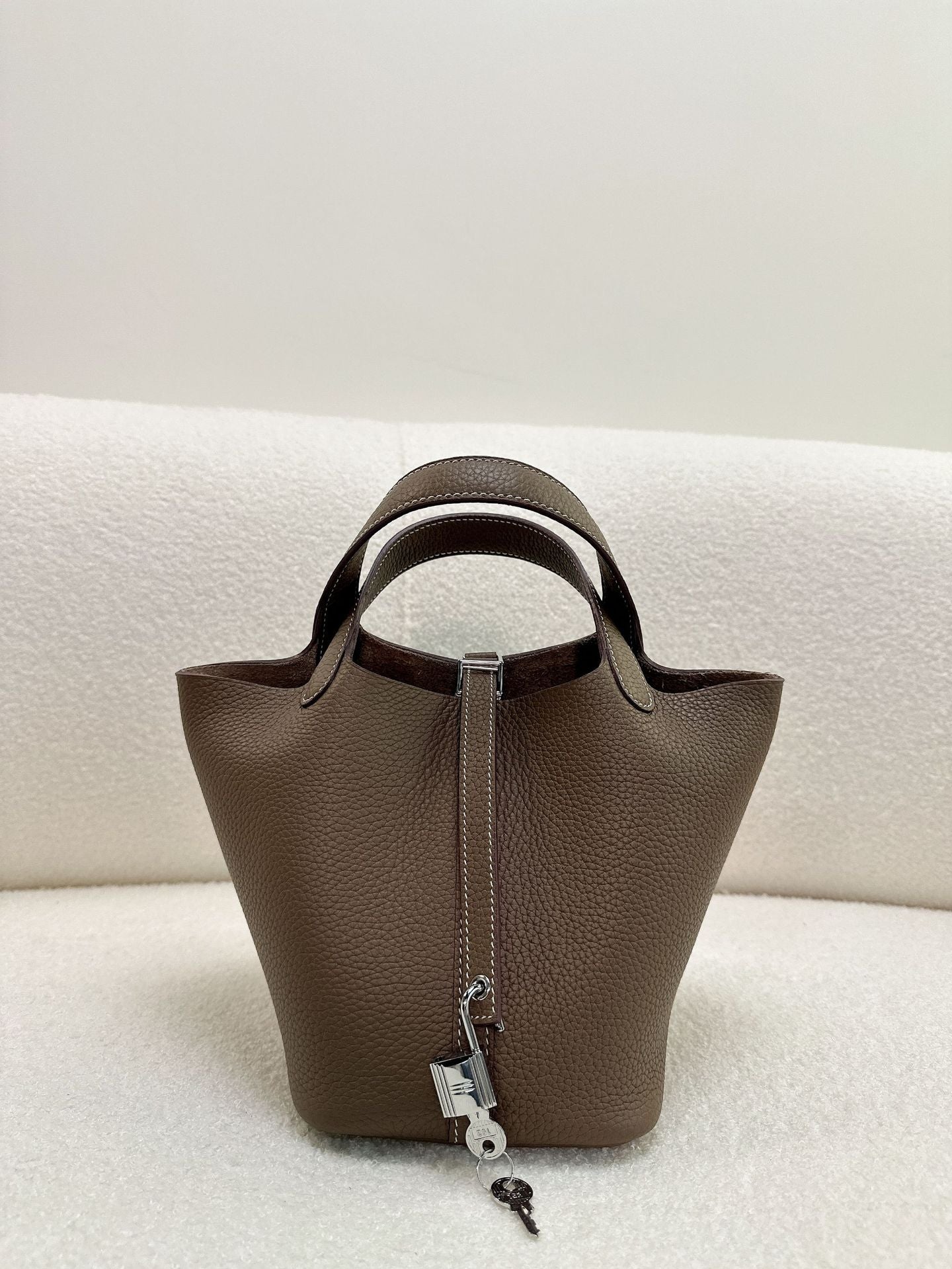 Steel Hardware Half Hand Sewing Wax Line Vegetable Basket Bucket Bags