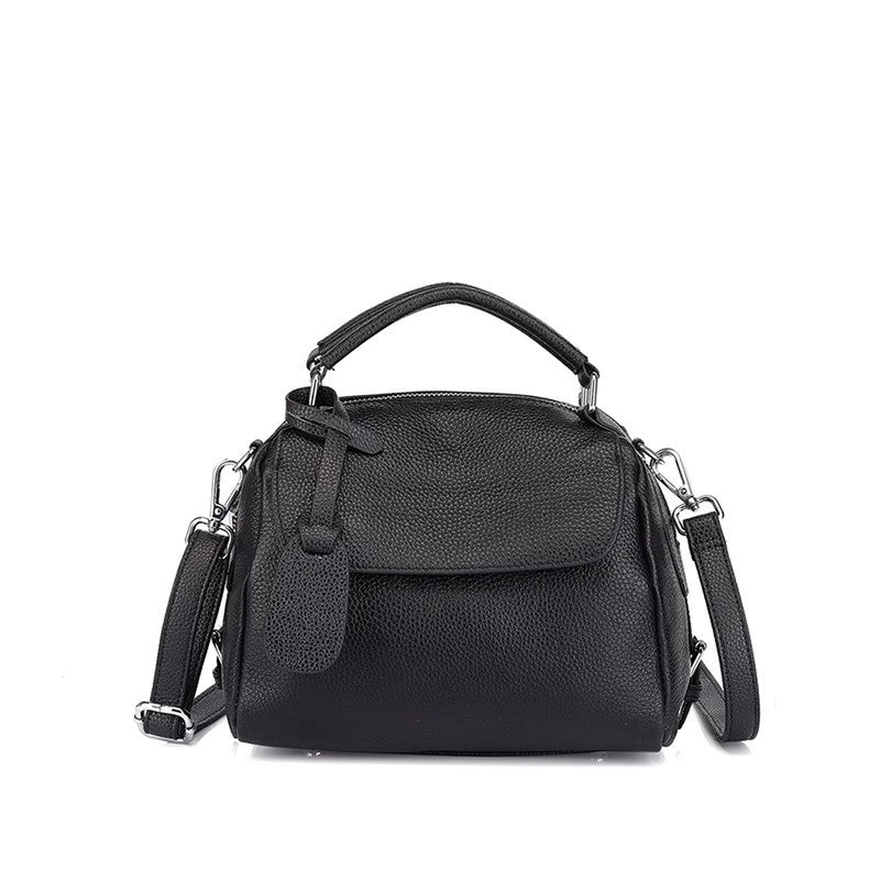 Layer Cowhide Soft Leather Pillow Fashionable Bags