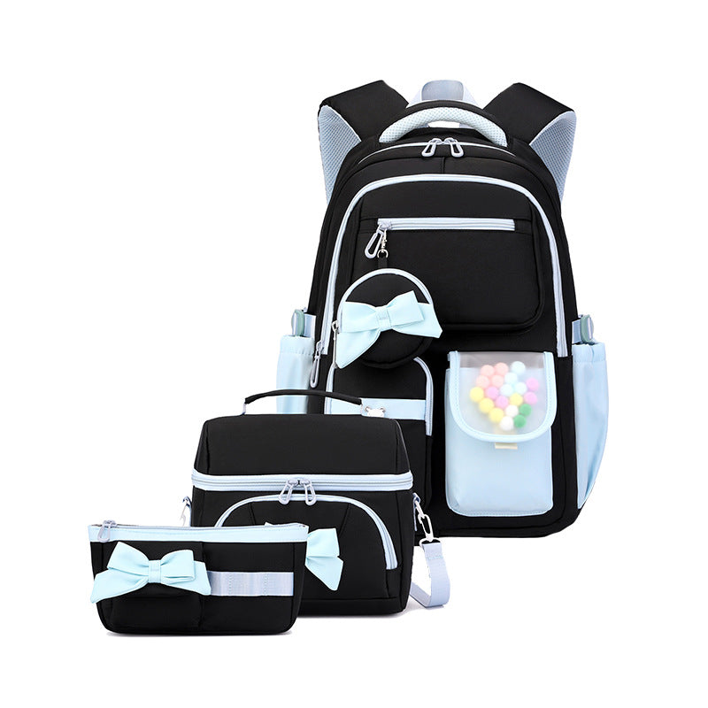 Junior Good-looking Simple Three-piece Lunch Pencil Backpacks