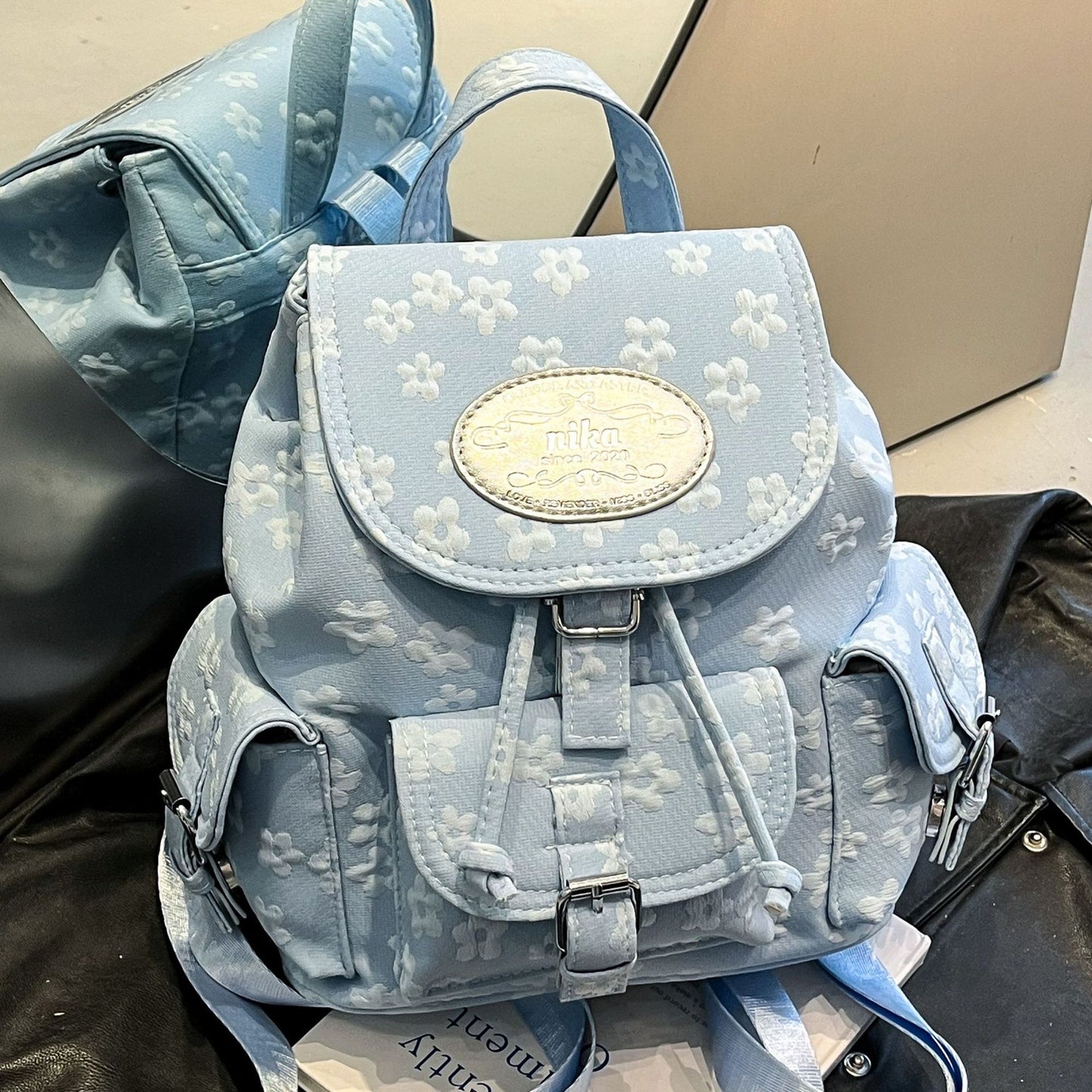 Women's Autumn Floral Large Capacity Advanced Texture Women's Backpack