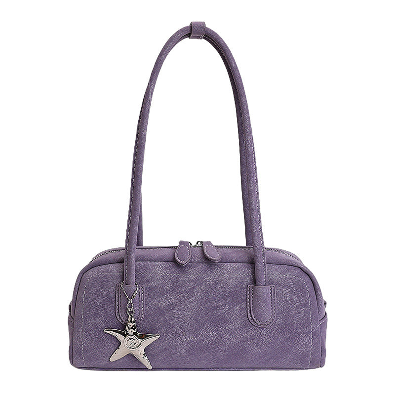 Style Western Female Large Capacity Commuting Simple Underarm Bag