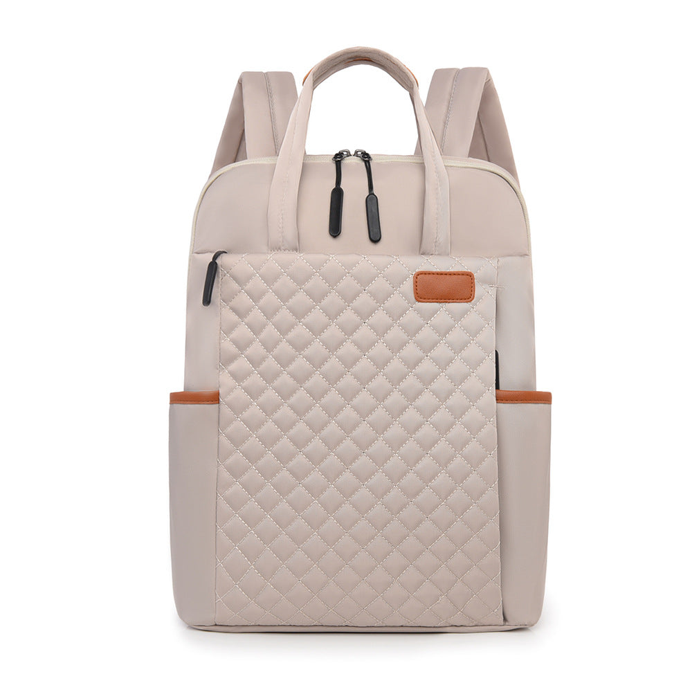 Women's Korean Oxford Cloth Large Capacity Computer Women's Backpack