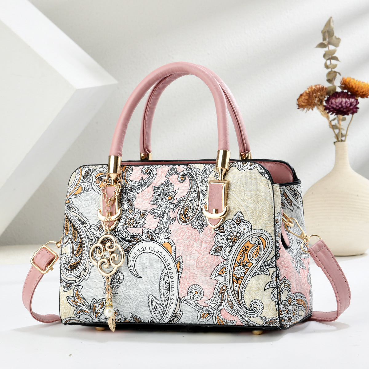 National Style Niche One Large Capacity Small Square Bags