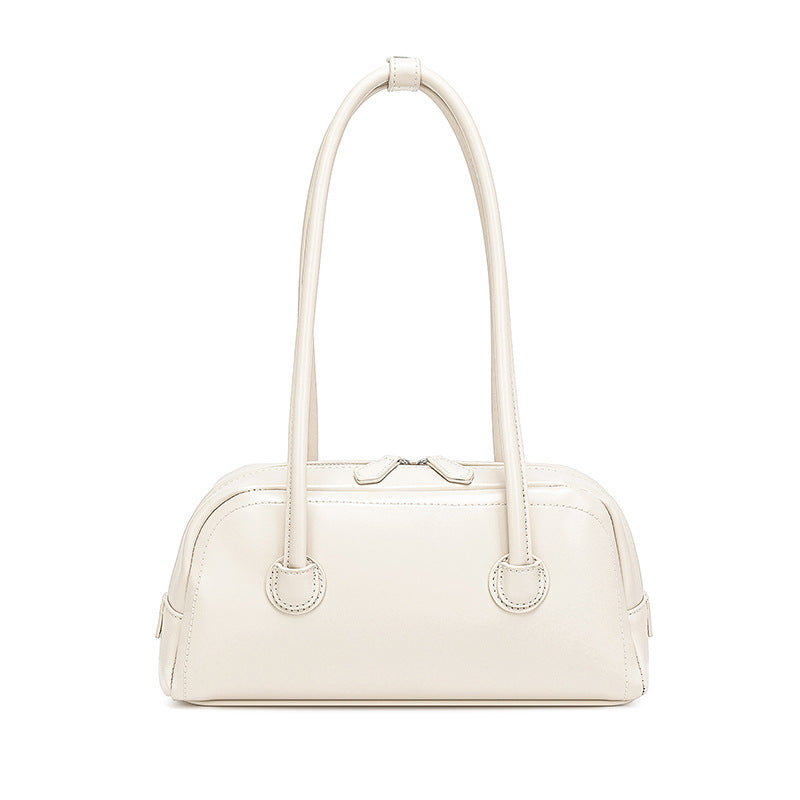 Women's Fashion Soft Surface Zipper Underarm High Women's Handbag