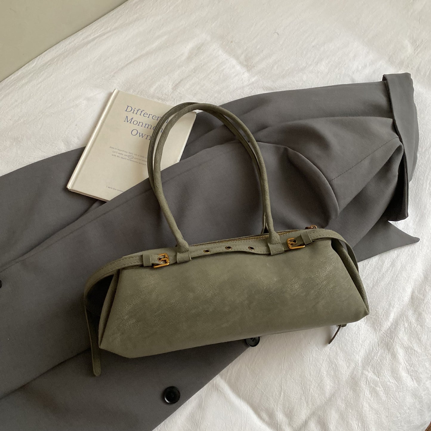 Style Retro Minority Portable Baguette Female Stylish Unique Bags