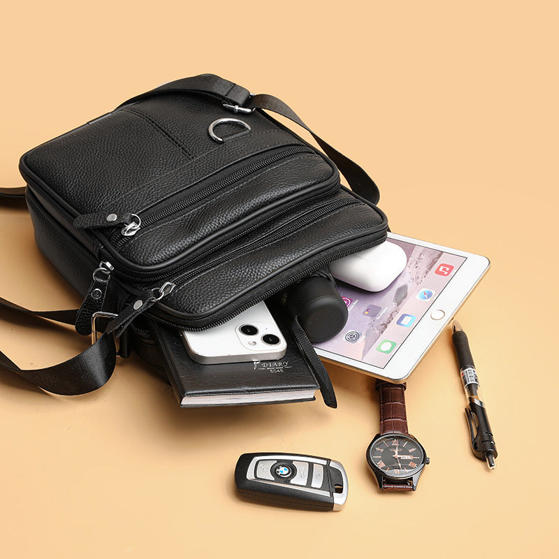 Men's Business Commute Large Capacity High Sense Men's Messenger Bag