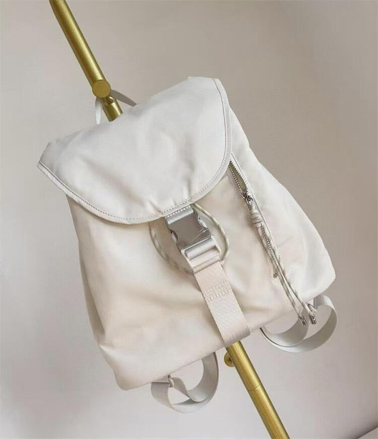 Road Drawstring Release Portable Large Capacity Women's Backpack